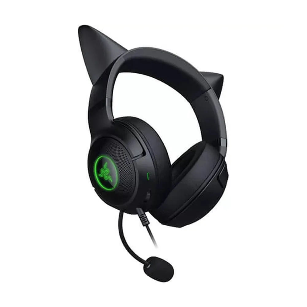 RAZER kraken Kitty V2 RGB Wired 7.1 Surround Gaming Headphone ( Black ) ( PC / PS5 / Xbox )
