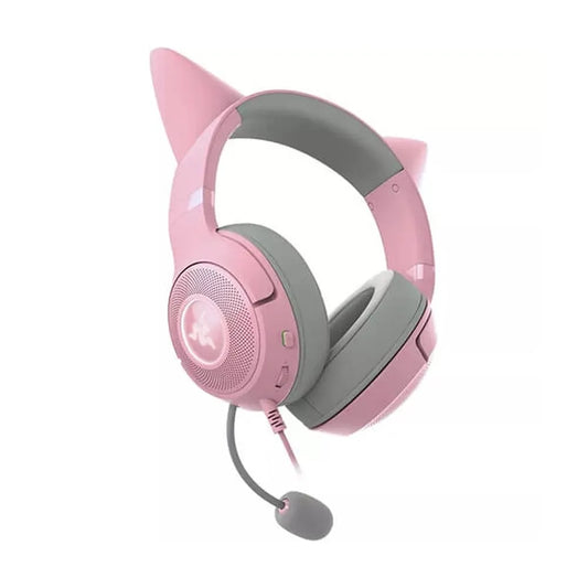 RAZER kraken Kitty V2 RGB Wired 7.1 Surround Gaming Headphone (Quartz) ( PC / PS5 / Xbox )