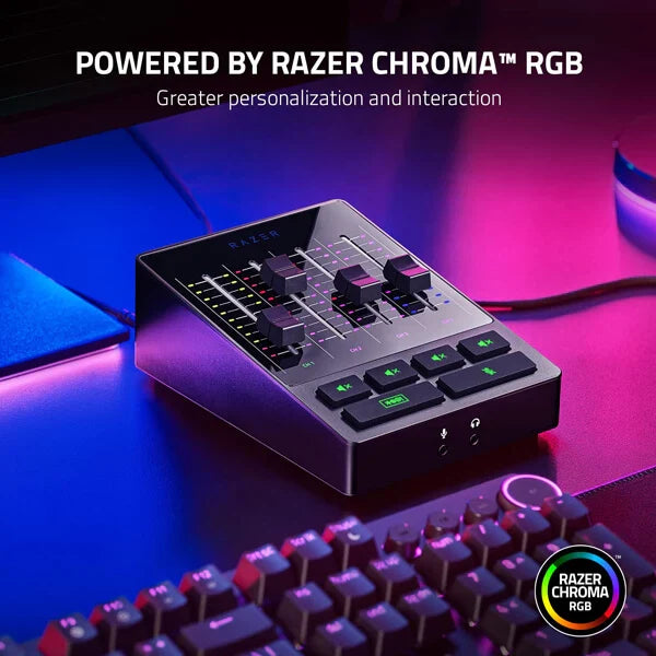 RAZER Audio Mixer For Broadcasting And Streaming Mixer