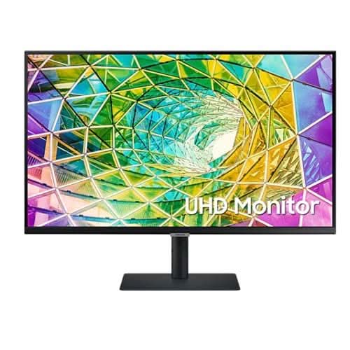 SAMSUNG 32 INCH LS32A800NMWXXL UHD MONITOR WITH HEIGHT ADJUSTMENT