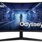 SAMSUNG ODYSSEY G5 34 INCH LC34G55TWW UHD 165HZ CURVED GAMING MONITOR