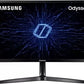SAMSUNG 24 INCH LC24RG50FZWXXL FHD 144HZ CURVED GAMING MONITOR