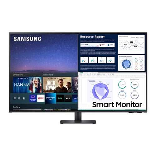 SAMSUNG 43 INCH 4K UHD SMART MONITOR (LS43AM702UWXXL)