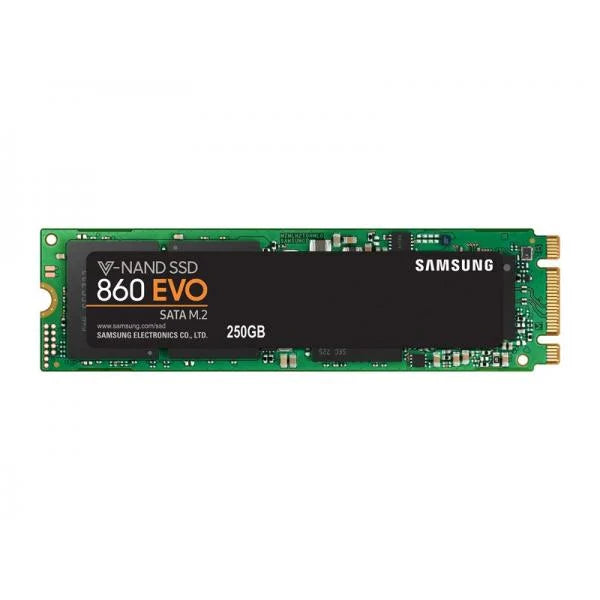 SAMSUNG 860 EVO 250GB M.2 SATA SATA 3 Solid State Drive ( SSD )