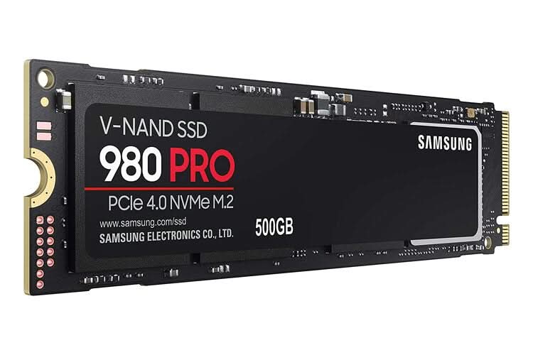 SAMSUNG 980 PRO 500GB NVME M.2 SSD