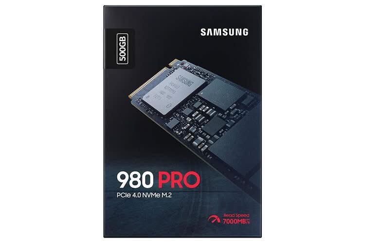 SAMSUNG 980 PRO 500GB NVME M.2 SSD