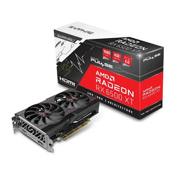 SAPPHIRE Radeon RX 6500 XT Pulse 4GB AMD Graphic Card