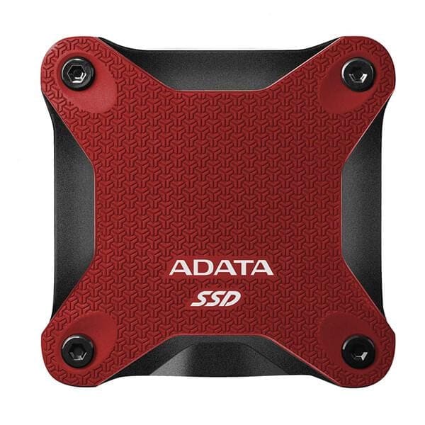 ADATA SD600Q 240GB Red Gen1 External Solid State Drive (SSD)