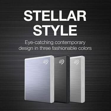 SEAGATE ONE TOUCH 500GB EXTERNAL SSD