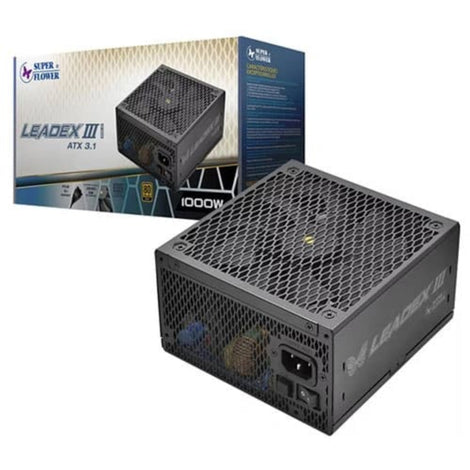 SUPER FLOWER Leadex III 1000W UP 80+ Gold ATX 3.1 Fully Modular Power Supply (1000W )