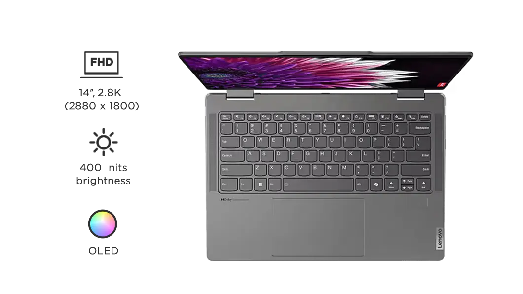 LENOVO YOGA 7I 83DJ006XIN [ULTRA5-125H 14TH GEN/16GB/1TB SSD/WIN11 HOME+MSO/14.0 INCH TOUCH/INTEGRATED GRAPHICS /1 YEAR(S)/BLACK/DIGITAL PEN]