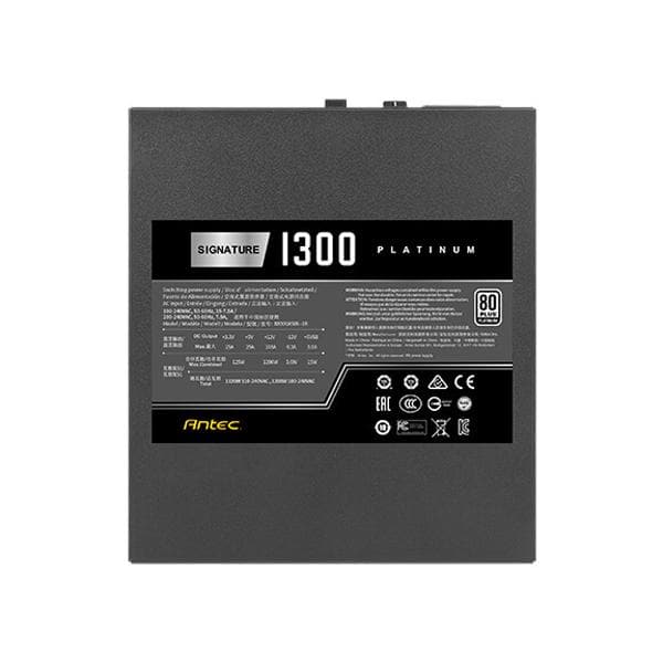 ANTEC Signature 1300 1300W 80+ Platinum Fully Modular ATX 2.0 Power Supply