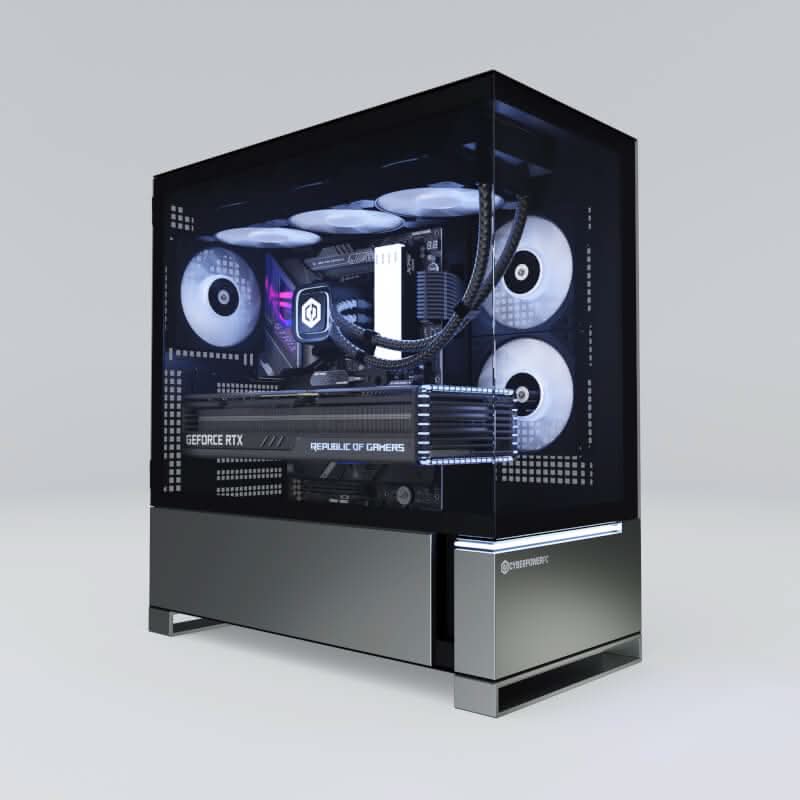 CyberPowerPC Vista 970, Amd Ryzen 9 9950X, 32GB DDR5, 2TB NVMe M.2 SSD, RTX 5090 GAMING 32GB GDDR7, Win 11 Home