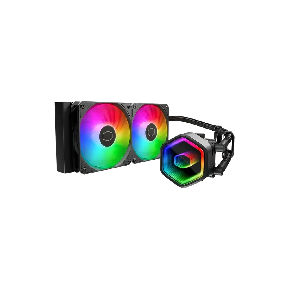 COOLER MASTER MasterLiquid Core ll 240 ARGB 240mm CPU Liquid Cooler ( Black ) ( Core 2 )