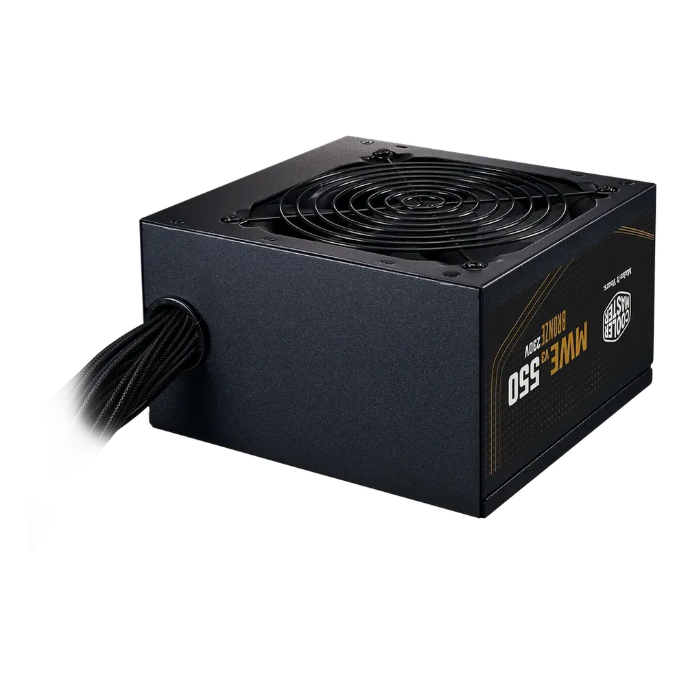 COOLER MASTER MWE 550 V3 550W 80 Plus Bronze Non Modular ATX 3.1 Power Supply