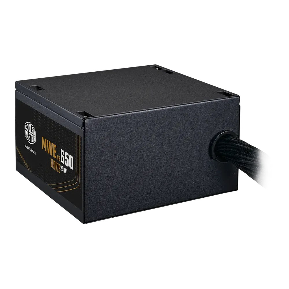 COOLER MASTER MWE 650W V3 80 Plus Bronze Non Modular ATX 3.1 Power Supply