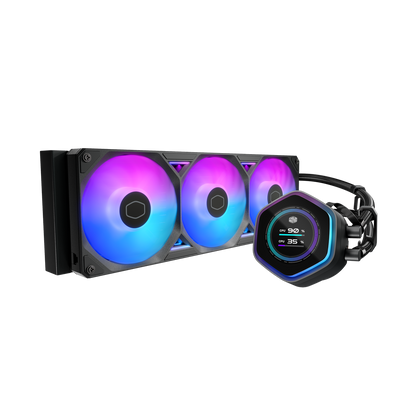 COOLER MASTER MASTERLIQUID ML360 ATMOS II LCD ARGB BLACK FAN