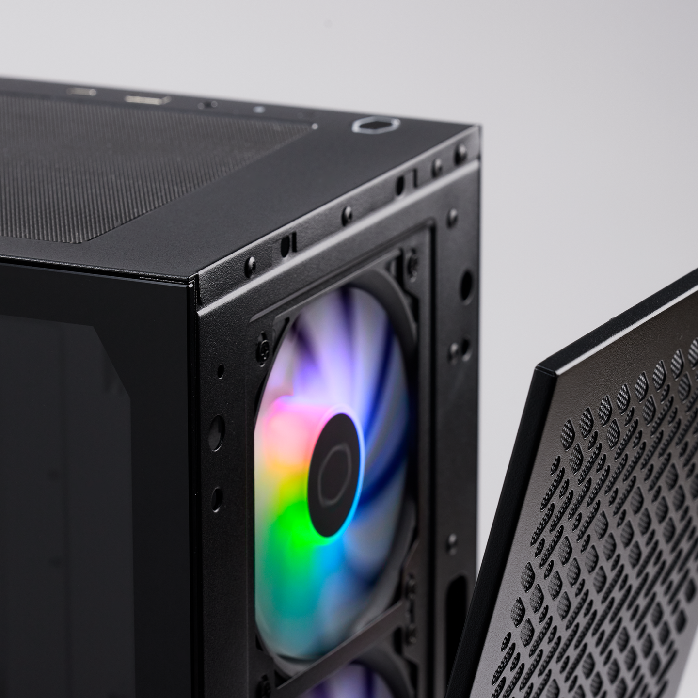 COOLER MASTER ELITE 302 WHITE ARGB M-ATX MINI TOWER CASE