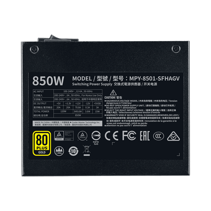 COOLER MASTER V850 SFX GOLD 80 PLUS GOLD SMPS
