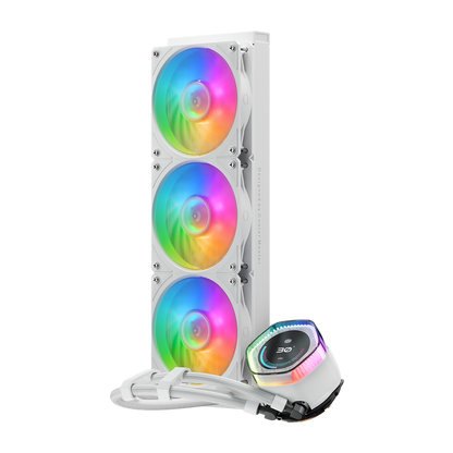 COOLER MASTER MASTERLIQUID 360MM ION ARGB WHITE LIQUID COOLER