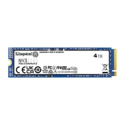 KINGSTON NV3 4TB M.2 NVME Gen4 Solid State Drive ( SSD )