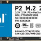 CRUCIAL 1TB NVME M.2 P2 INTERNAL SSD