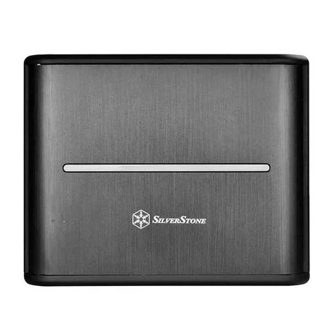 SILVERSTONE CS280 ITX Mini Tower Cabinet (Black)