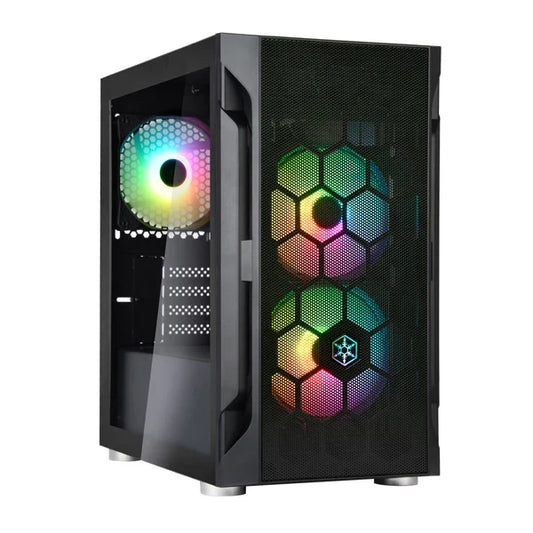 SILVERSTONE FARA H1M PRO MATX Mid Tower Cabinet (Black)