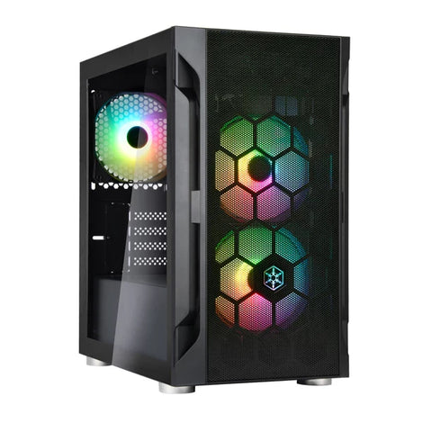 SILVERSTONE FARA H1M PRO MATX Mid Tower Cabinet (Black)