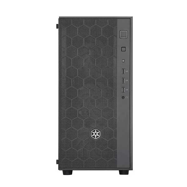 SILVERSTONE FARA R1 Tempered Glass ATX Mid Tower Cabinet (Black)