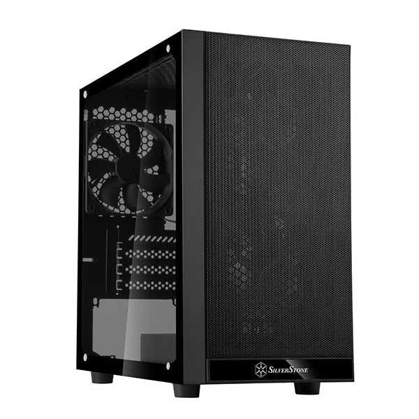 SILVERSTONE PS15 Pro MATX Mid Tower Cabinet (Black)