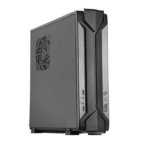 SILVERSTONE RVZ03-ARGB (SST-LD03B-AF) ITX Mini Tower Cabinet (Black)