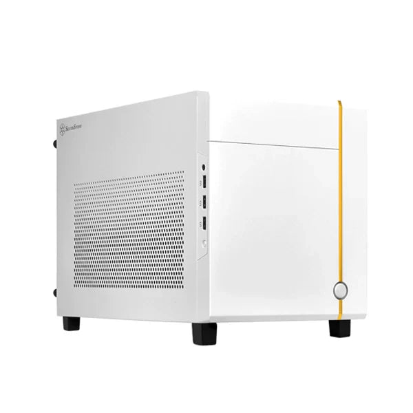 SILVERSTONE Sugo 14 ITX Mini Tower Cabinet (White)