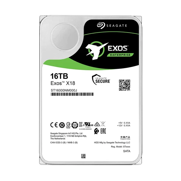 SEAGATE Exos X18 16TB Internal HDD
