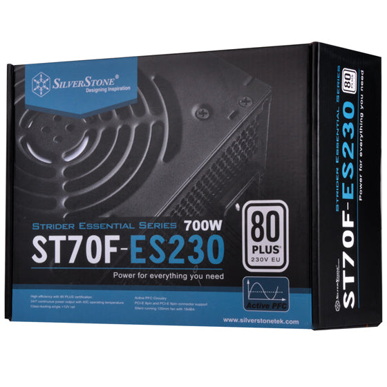 SILVERSTONE ST70F-ES230 Non Modular Power Supply (700 W)