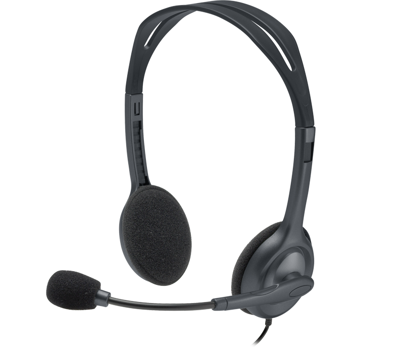 LOGITECH H111 WIRED STEREO HEADSET WITH MIC