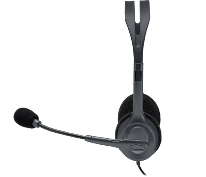 LOGITECH H111 WIRED STEREO HEADSET WITH MIC
