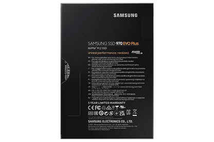SAMSUNG 970 EVO PLUS 500 GB NVME M.2 INTERNAL SSD