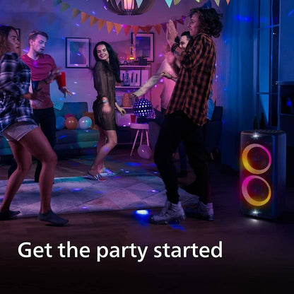 PHILIPS TAX5206 60W INPUT ,OUTPUT 160 W BLUETOOTH PARTY SPEAKER (BLACK, STEREO CHANNEL)
