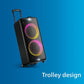 PHILIPS TAX5206 60W INPUT ,OUTPUT 160 W BLUETOOTH PARTY SPEAKER (BLACK, STEREO CHANNEL)