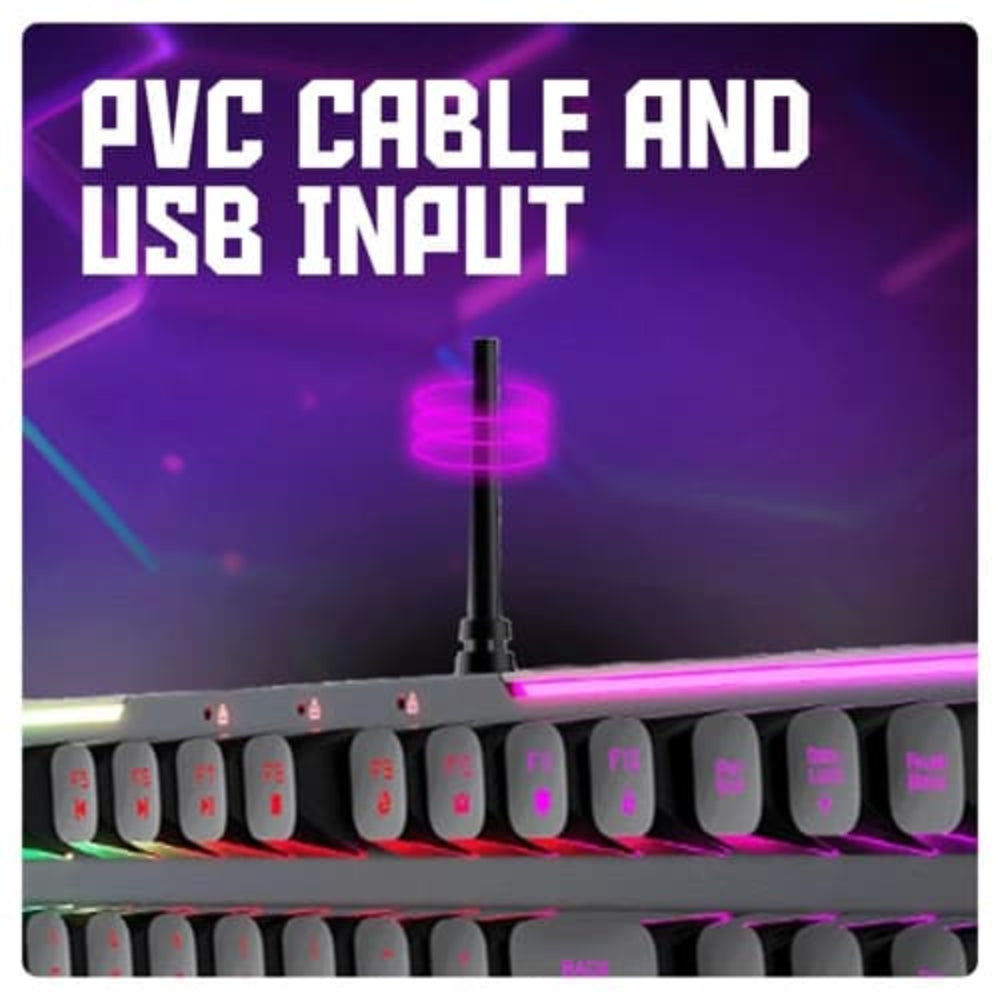 COSMIC BYTE CB-GK-20 Styx Tenkeyless RGB Wired Membrane Gaming Keyboard ( Black ) ( Membrane Switch )