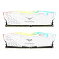 TEAMGROUP T-Force Delta RGB 32GB ( 16GB x 2 ) 3200MHz DDR4 RAM ( White ) ( CL16 ) - Mehta Brothers Shop