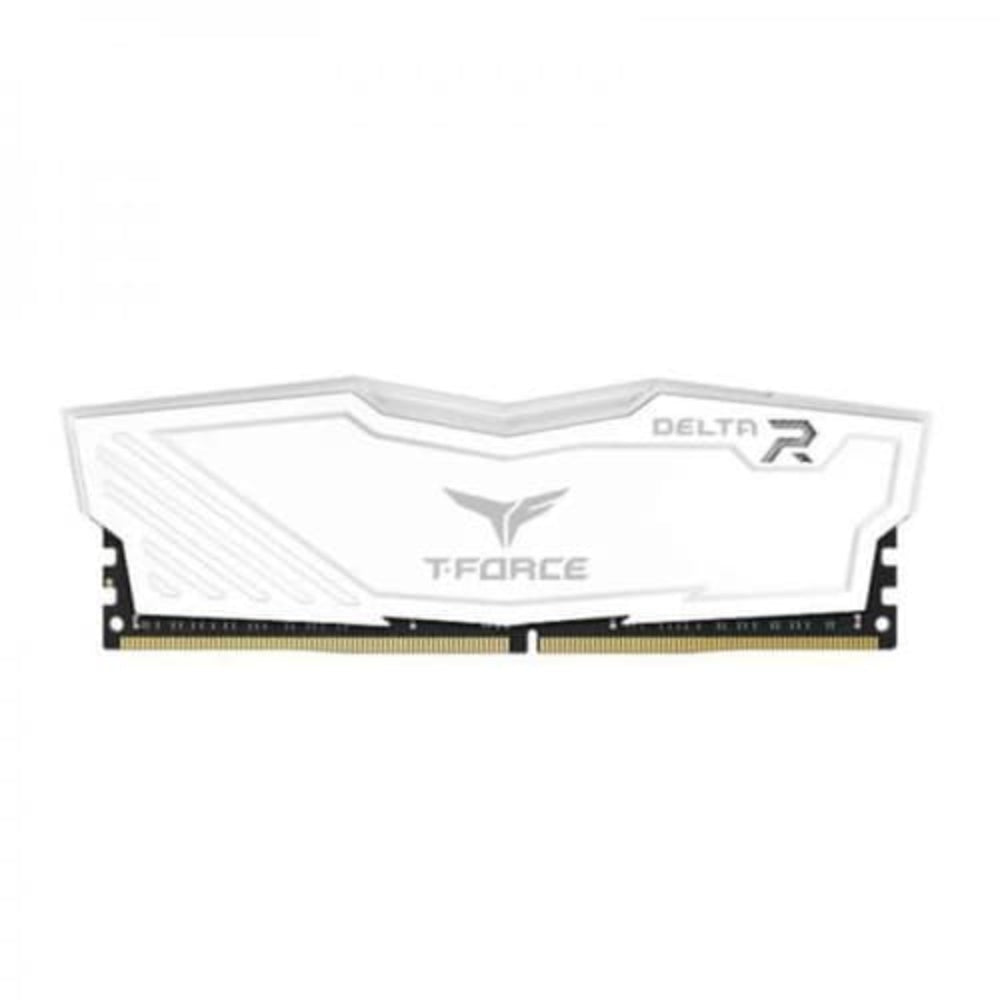 TEAMGROUP T-Force Delta RGB 8GB ( 8GB x 1 ) 3200MHz DDR4 RAM ( White ) ( CL16 ) - Mehta Brothers Shop
