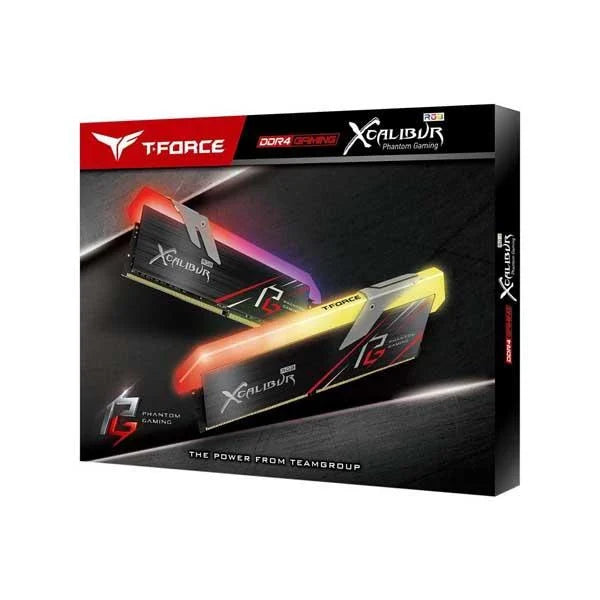 TEAMGROUP XCALIBUR Phantom Gaming RGB 16GB (8GBx2) 3200MHz DDR4 RAM ( CL16 )