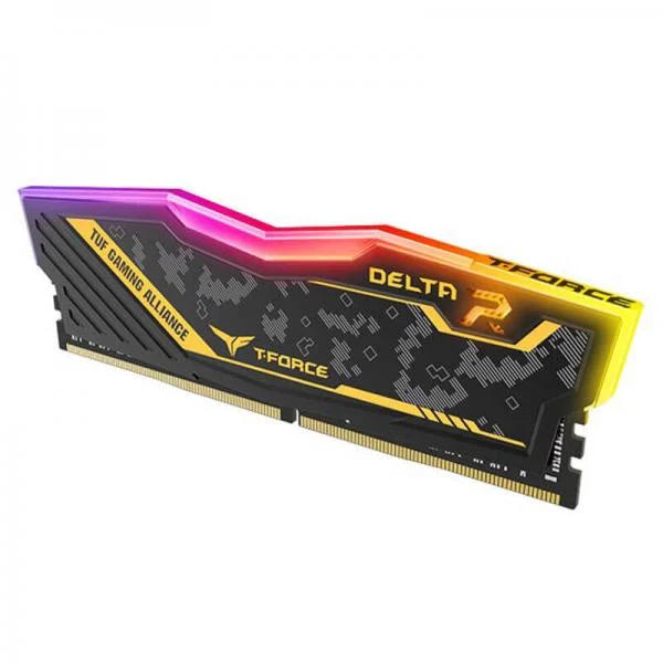 TEAMGROUP T-Force Delta TUF RGB 32GB ( 16GB x 2 ) 3200MHz DDR4 RAM ( Black ) ( CL16 )