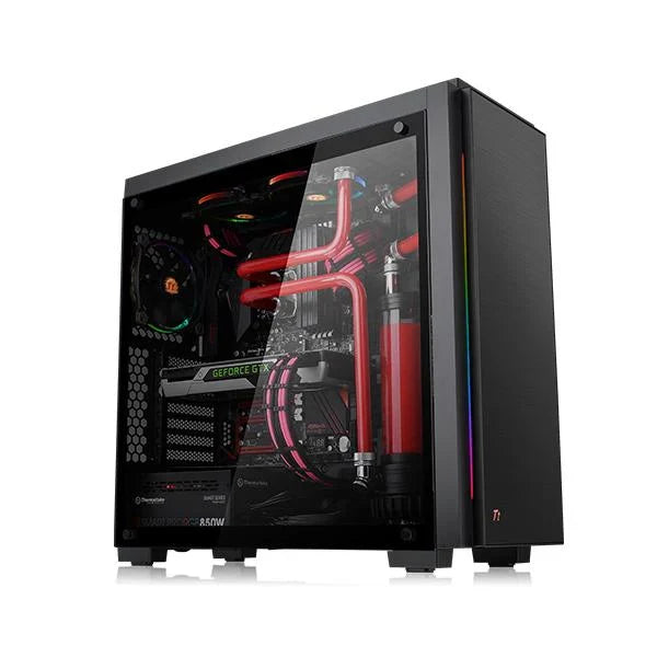 THERMALTAKE VERSA C23 ATX RGB Mid Tower Cabinet (Black)