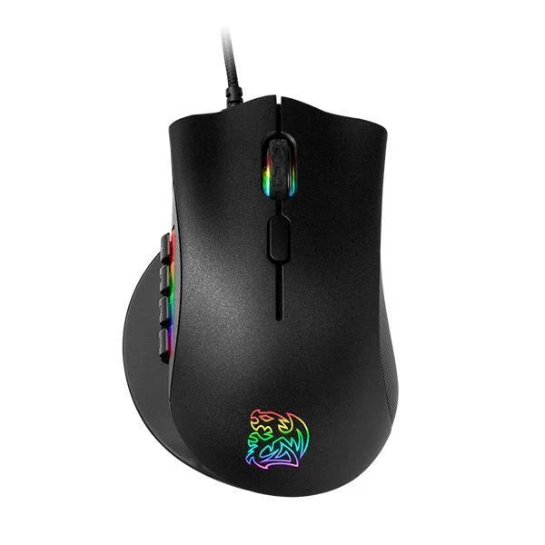 THERMALTAKE Nemesis Switch Optical RGB Wired Ergonamic Gaming Mouse ( MO-NMS-WDOOBK-01 ) ( 12000DPI / 16 Macro Buttons ) ( Black )