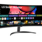 LG 34SR60QC-B 34-INCH MYVIEW SMART MONITOR WQHD CURVED SCREEN 100HZ WITH WEBOS