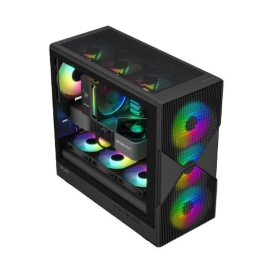 ANT ESPORTS Titan FE ARGB ATX Mid Tower Cabinet ( Black )