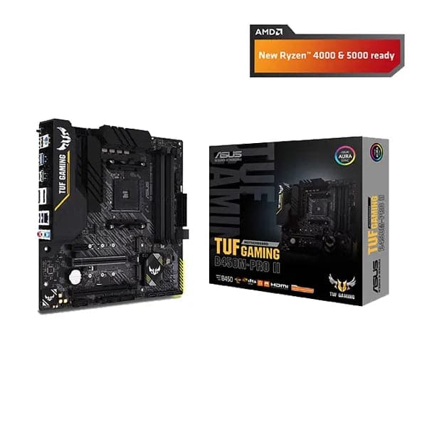 ASUS TUF Gaming B450M Pro II DDR4 AMD Motherboard